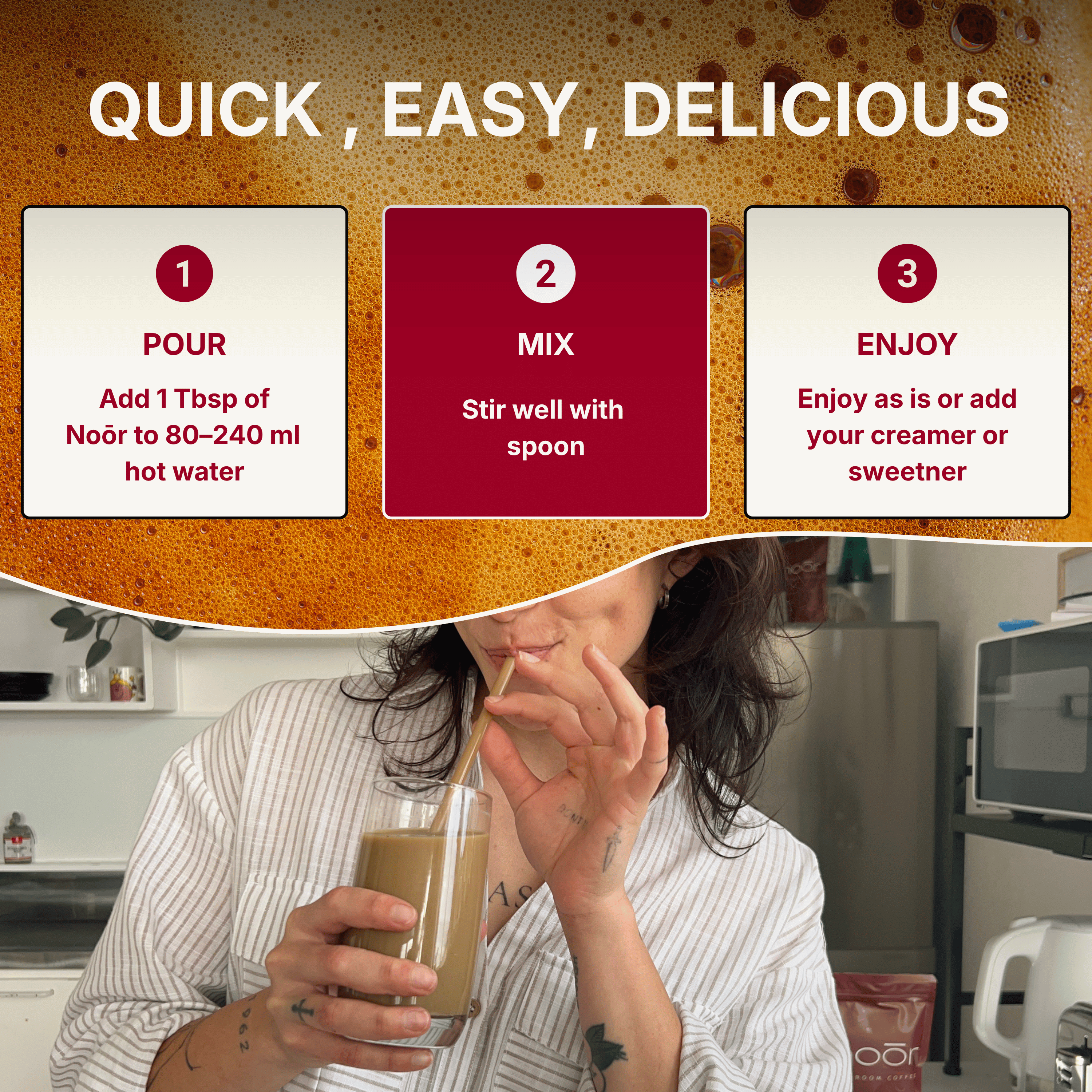 Noōr Mushroom Coffee