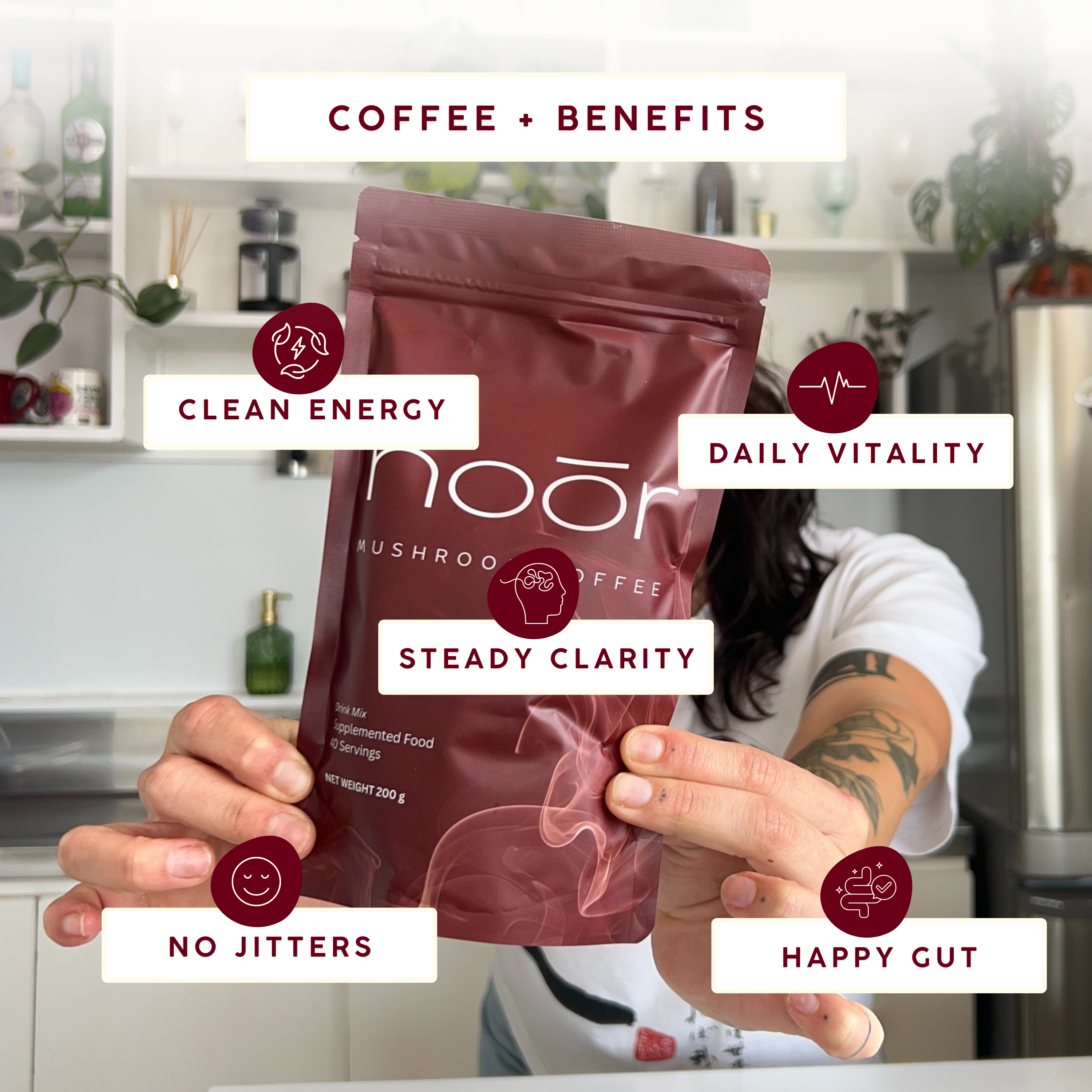 Noōr Mushroom Coffee